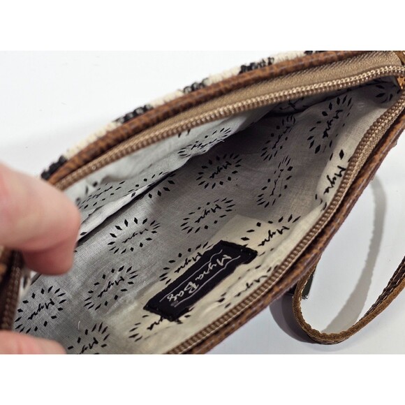 MW Myra Handbags Cat's Eye Small Bag Clutch Wristlet Pouch S-1301 Fur‎ Purse NEW - Picture 8 of 9